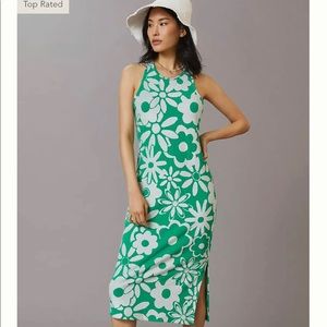 Daily Practice by Anthropologie Terry Jacquard Midi Dress